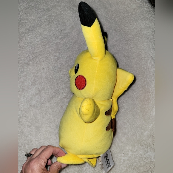 POKEMON TALKING PIKACHU Plush 2021 13" Tall - Picture 5 of 7